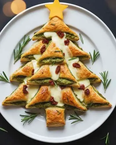 5. Christmas Tree Puff Pastry Bites