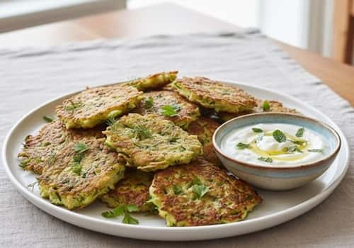 5. Crispy Zucchini Fritters