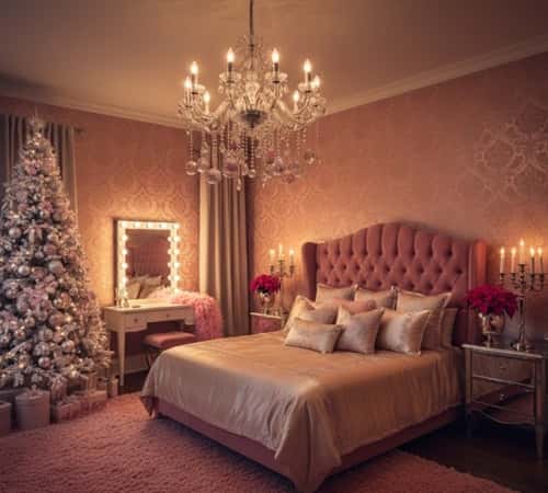 5. Vintage Glam Pink Paradise