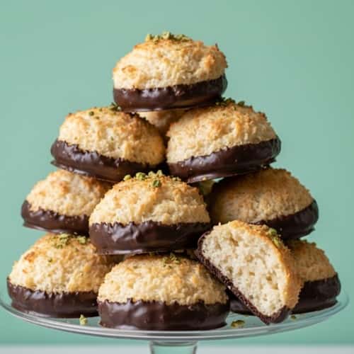 7. Cardamom-Orange Blossom Macaroons