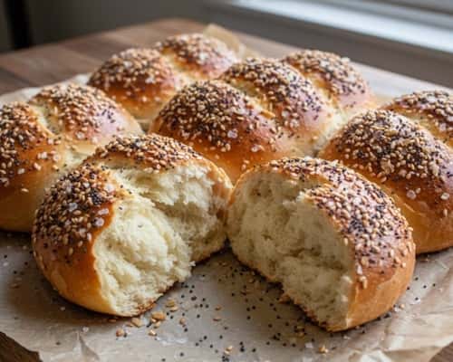 7. Everything Bagel Challah Rolls