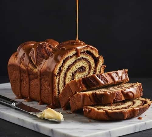 7. Gingerbread Babka With Brown Butter Glaze