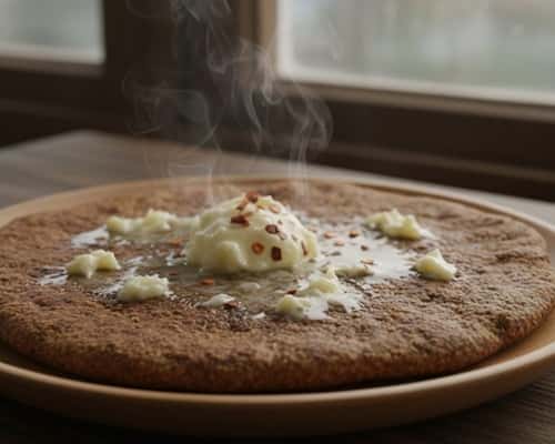 8. Bajra Roti with Garlic Butter