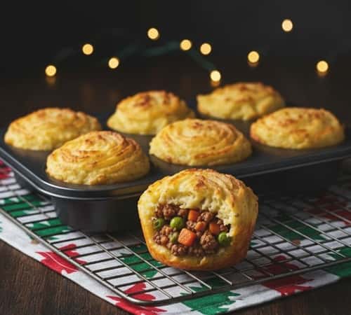 8. Beef and Potato Shepherd's Pie Cups