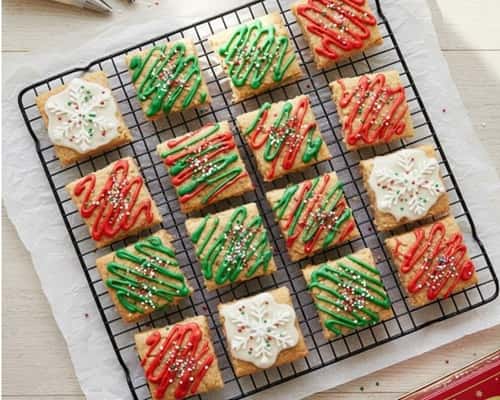8. Sugar Cookie Bars With Royal Icing (Sheet Pan Easy)