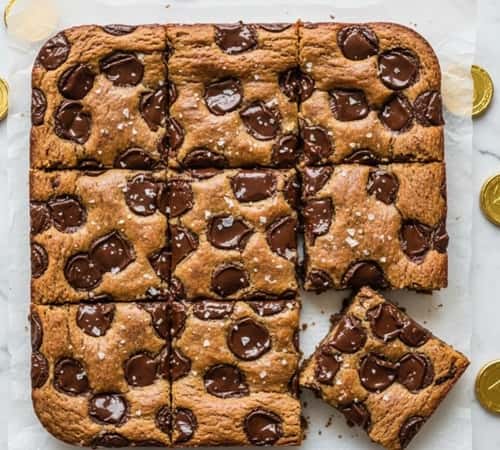 9. Brown Butter Gelt Blondies