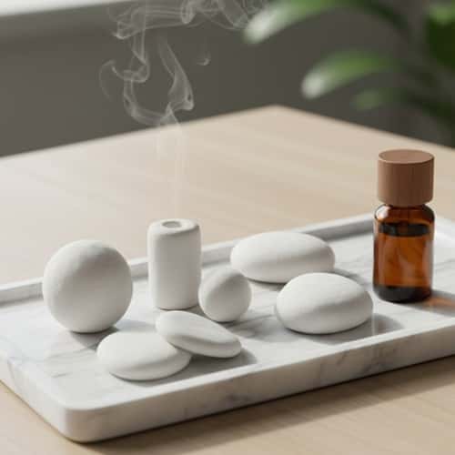 9. Clay Aroma Diffuser Stones