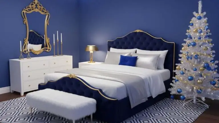 Bloxburg Christmas Bedroom - featured