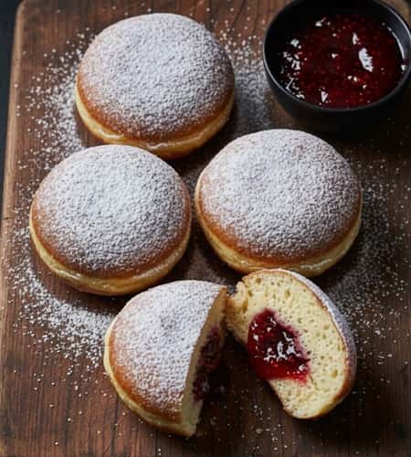 Instructions To Make Sufganiyot Jewish Dessert For Hanukkah