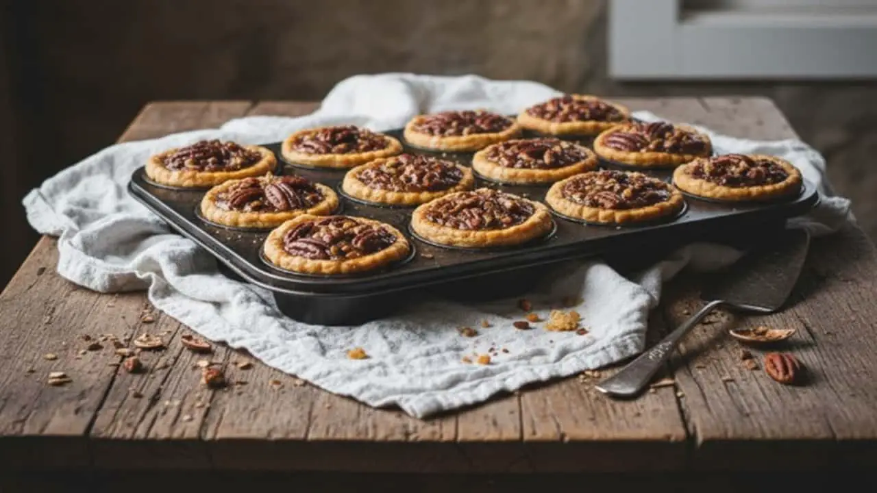 Mini Pecan Pies Recipe - featured