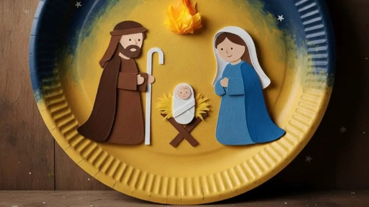 Paper Plate Crafts for Christmas - featured