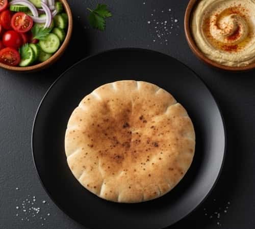 Pita Bread Recipe - served