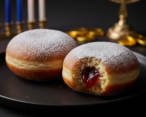 What Makes Sufganiyot Jewish Dessert Different From Regular Donuts