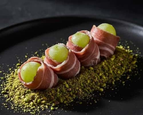 1. Crispy Prosciutto-Wrapped Celebration Grapes