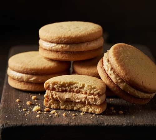 10. Halva-Stuffed Shortbread Sandwich Cookies