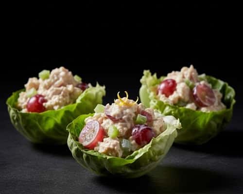 10. Tangy Bright Start - Chicken Salad Cups