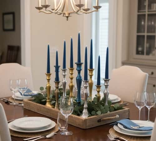 10. Thrift Store Candlestick Makeover