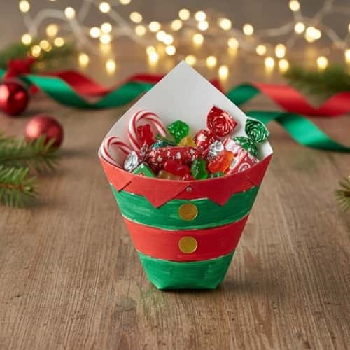 11. Elf Candy Holder Plate