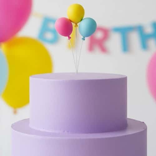 11. The 'Balloon Bouquet' Cake Topper