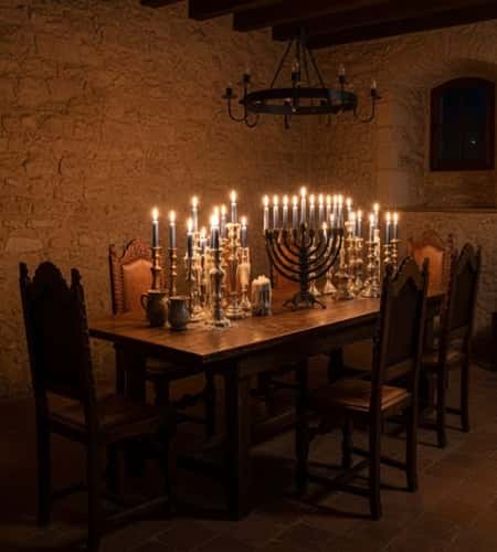 13. The Wax Drip Candlestick Forest