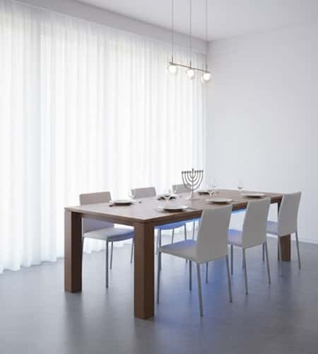 14. The Rope Light Under-Table Glow