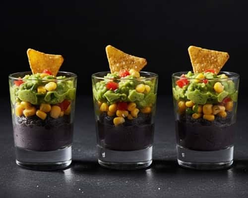 2. Abundance - Black Bean Dip Shooters