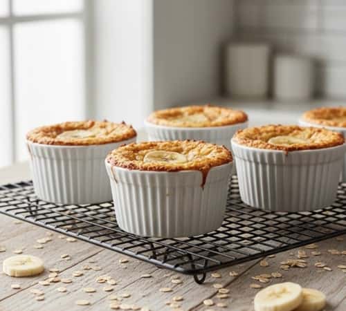 2. Baked Oatmeal Banana Pudding Cups