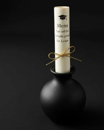 2. Diploma Scroll Menu Holders