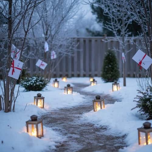 2. Lantern-Lit Scavenger Trail