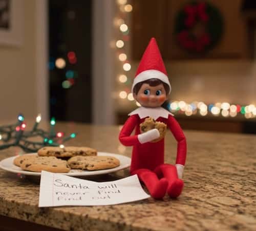 3. Cookie Thief Elf