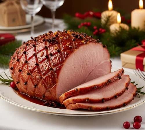 3. Garam Masala Glazed Ham