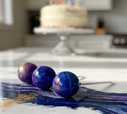 3. Marbled Geode Slices