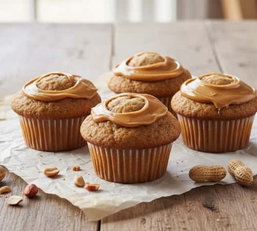 3. Peanut Butter Banana Muffins