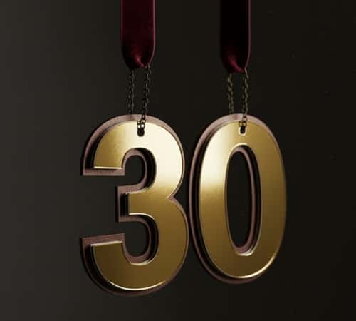 3. The "Pocket Watch" Number Banner