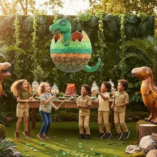 4. Dino Egg Pinata