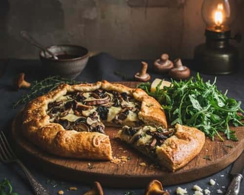 4. Savory Mushroom & Gruyere Galette