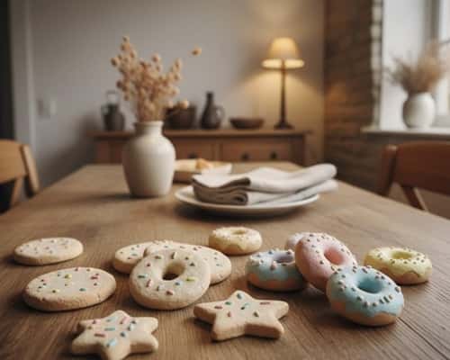 4. Simple Clay Toy Food Set