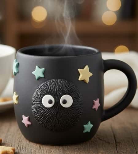 4. Studio Ghibli Soot Sprite Mug