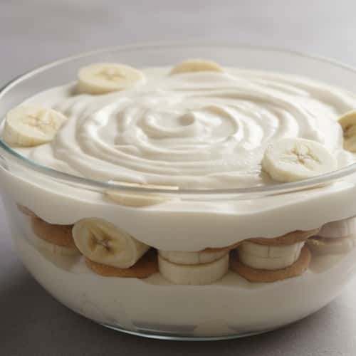 5. Banana Pudding with Silken Tofu Cream