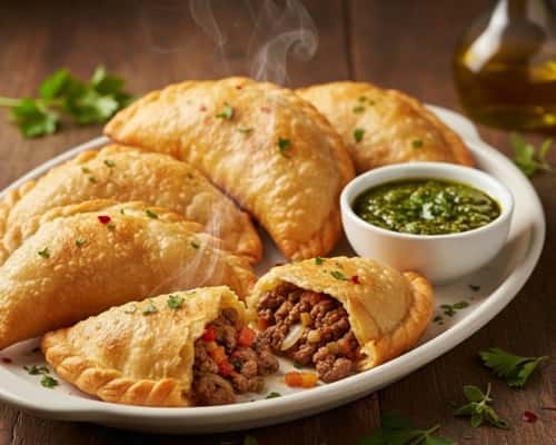 5. Beef Empanadas with Chimichurri Verde