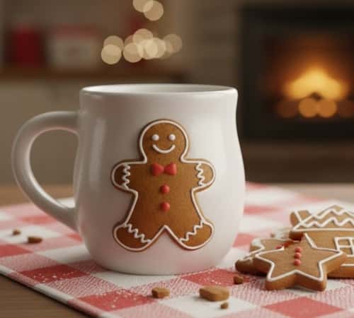 5. Gingerbread Man Mug