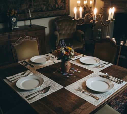 5. The Map Place Mats