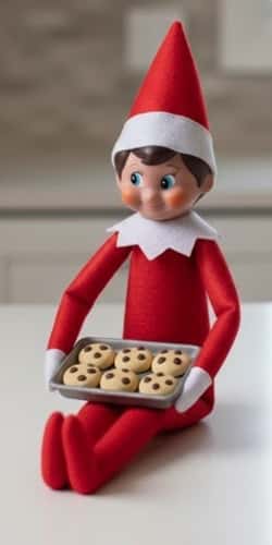 6. Elf Cookie Tray