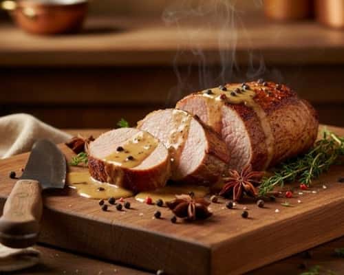 6. Masala Chai-Brined Pork Tenderloin