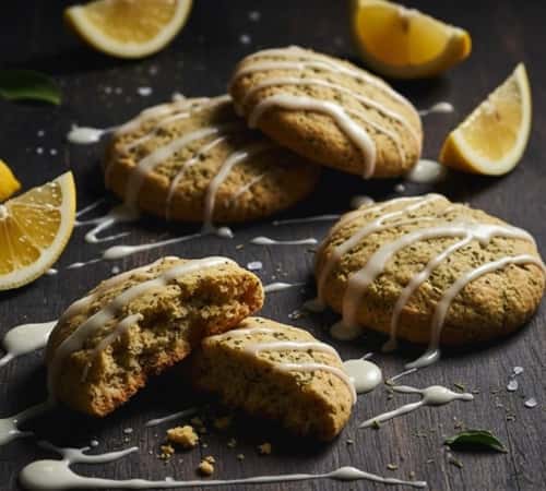 6. Za'atar and Olive Oil Cookies with Lemon Glaze
