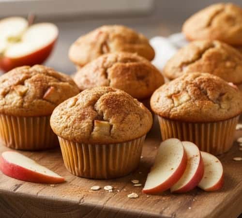 7. Apple Cinnamon Banana Muffins