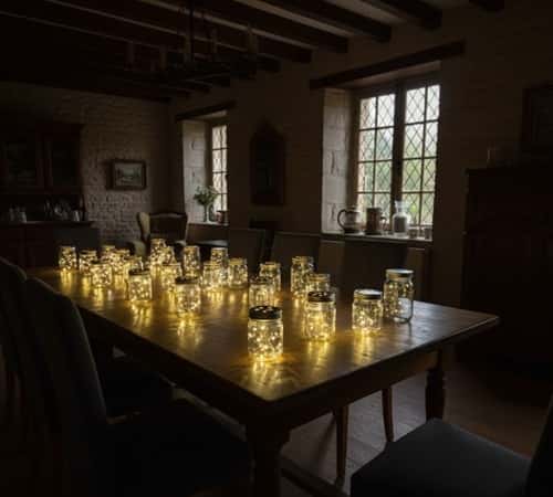 7. 'Constellation' Jar Lighting