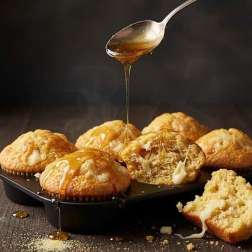 7. Truffle Honey Cornbread Muffins