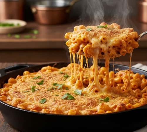 8. Butter Chicken Mac and Cheese