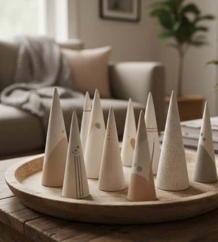 8. Clay Ring Cone or Jewelry Holder